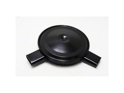 Dual Snorkle Air Cleaner Assembly with Black Lid (70-72 Camaro)