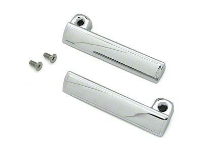 Fisher T-Top Handles; Chrome (78-81 Camaro)