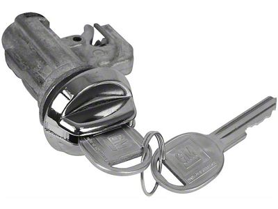 Glove Box Lock Keys; Oval Head (1969 Camaro)
