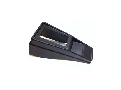 Hurst Dual Gate Center Console Shell; Black (67-69 Camaro)