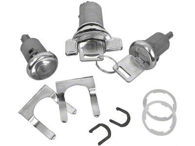 Ignition and Door Locks Keys; Square Head (70-78 Camaro)