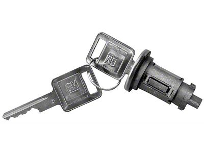 Ignition Lock Keys; Square Head (1967 Camaro)