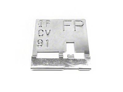 Radiator Tag; Code ZD (69-70 Camaro)