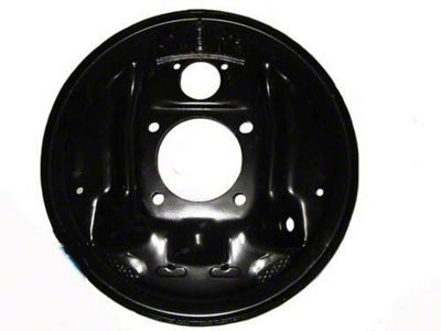 Rear Drum Backing Plate; Passenger Side (67-81 Camaro)