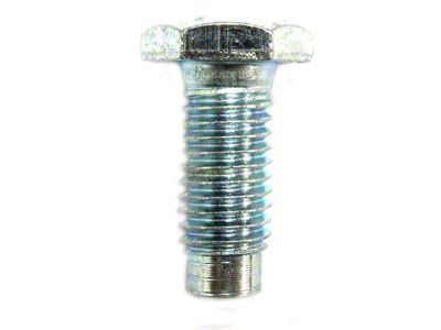 Seat Belt Bolt; Silver Cadmium (67-75 Camaro)