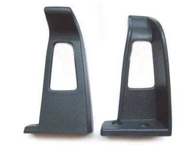 Seat Belt Guides; Blue (85-89 Camaro)