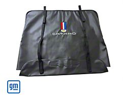 CA T-Top Storage Bag with Divider; Black with Camaro Logo (82-92 Camaro)