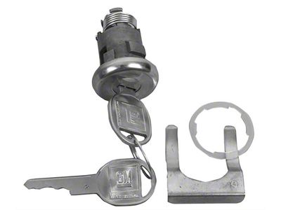 Trunk Lock Keys; Oval Head (1967 Camaro)