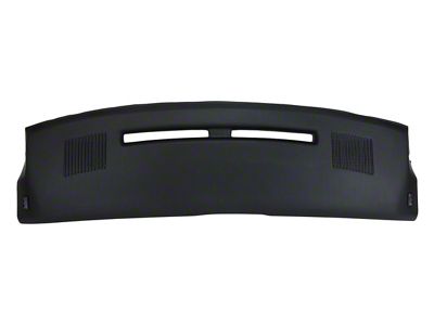 Vinyl Upper Main Dash Pad; Black (82-92 Camaro)