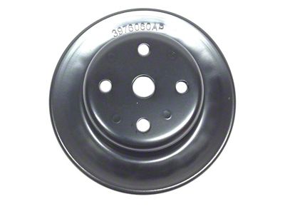 Water Pump Pulley; Deep 1-Groove (70-71 Camaro; 72-73 Camaro Z/28)