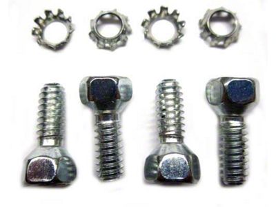 Wiper Transmission Screws; 4-Piece (67-88 Camaro)