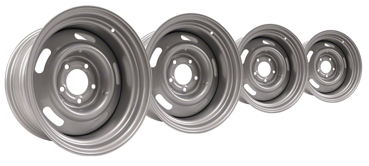 楽天 Ecklers Rallye 4-Wheel Kit with Reproduction Hubcaps and トップス