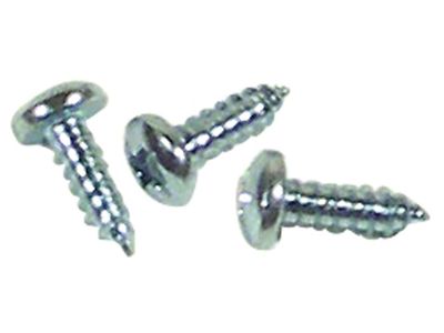 Clutch Rod Boot Screws; 3-Pieces (65-81 Corvette C2 & C3)