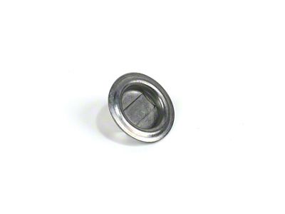 1-Inch Metal Round Body Plug with Tabs (64-83 Corvette C2, C3 & C4)