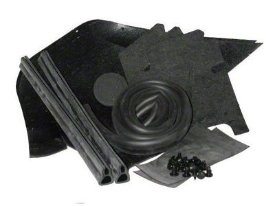 1976-1979 Corvette 15pc Engine Compartment Seal Kit