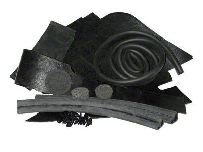 1969-1972 Corvette 16pc Engine Compartment Seal Kit