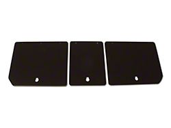3-Piece Rear Compartment Unit Doors; Fiberboard (68-79 Corvette C3)
