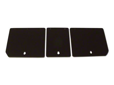 3-Piece Rear Compartment Unit Doors; Fiberboard (68-79 Corvette C3)