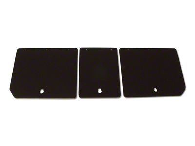 CA 3-Piece Rear Compartment Unit Doors; Fiberboard (68-79 Corvette C3)