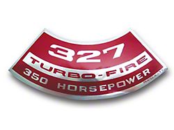 Auto Accessories of America 327/350 Air Cleaner Decal (67-68 Corvette C2 & C3)