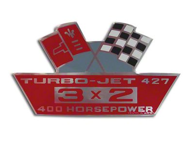 427/400 Air Cleaner Decal (67-69 Corvette C2 & C3)