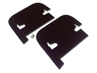 1967 Corvette A-Arm Dust Covers with Stainless Steel Staples