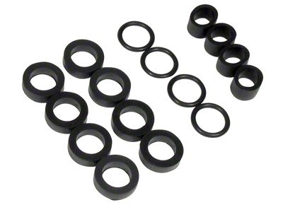 1953-1962 Corvette A-Arm Pivot Shaft Seal Kit. 16 Piece