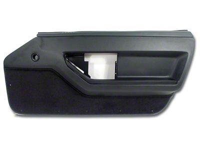 ABS Plastic Deluxe Door Panel; Passenger Side (84-89 Corvette C4 Coupe)