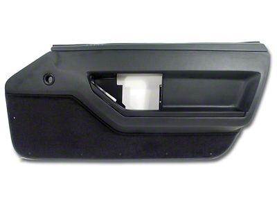 CA ABS Plastic Deluxe Door Panel; Passenger Side (84-89 Corvette C4 Coupe)