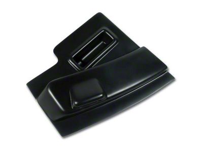 CA ABS Plastic Deluxe Door Panel; Passenger Side (84-89 Corvette C4 Convertible)