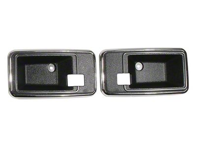 ABS Plastic Door Latch Bezels (78-81 Corvette C3)