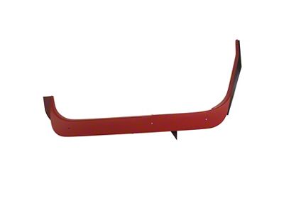 ABS Plastic Door Sill; Driver Side (86-87 Corvette C4 Coupe)