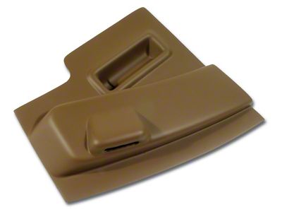ABS Plastic Radio Side Panel; Driver Side (1967 Corvette C2)
