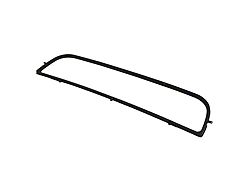 ABS Plastic Rear Window Frame; Dye to Match Black (73-77 Corvette C3 Coupe)