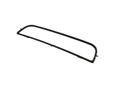 ABS Plastic Rear Window Frame; Dye to Match Black (73-77 Corvette C3 Coupe)