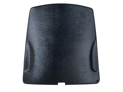 ABS Plastic Seat Back; Dye-To-Match (70-78 Corvette C2)
