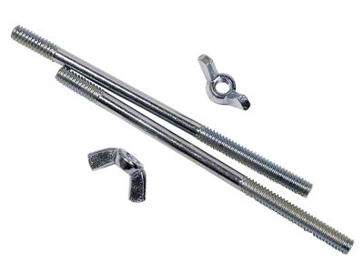 1956-1957 Corvette Air Cleaner Studs with Wingnuts. 2X4