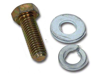 1966-1974 Corvette Air Conditioning Compressor Brace Pivot Bolt and Washer Set. 427