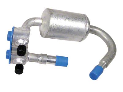 1963-1964 Corvette Air Conditioning Compressor Fitting and Muffler