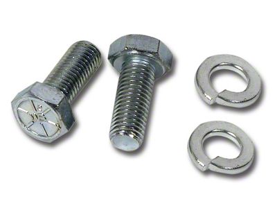 1964-1976 Corvette Air Conditioning Compressor Mount Bolts and Washers. 327 4 Piece