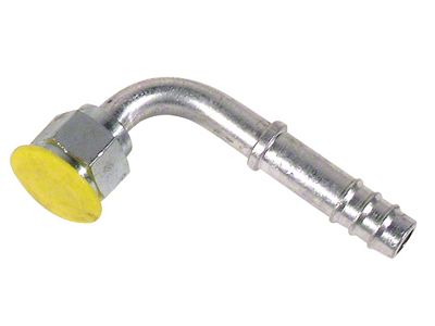 1963-1965 Corvette Air Conditioning Expansion Valve To Hose Fitting. 90 Degree
