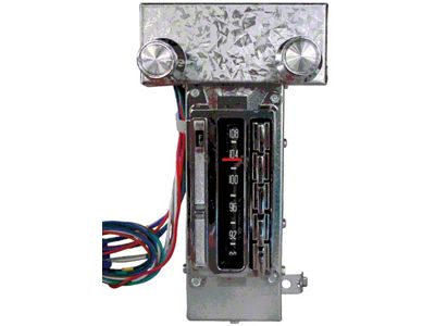 AM/FM Factory Look Stereo Radio with Bluetooth and Upgraded Power Supply (1965 Corvette C2)