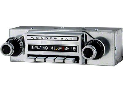 AM/FM Wonderbar Stereo Radio with Bluetooth and Upgraded Power Supply (59-60 Corvette C1)