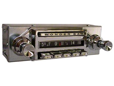 AM/FM Wonderbar Stereo Radio with Bluetooth and Upgraded Power Supply (61-62 Corvette C1)