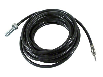 1956-1962 Corvette Antenna Cable. with Correct Cast Nut