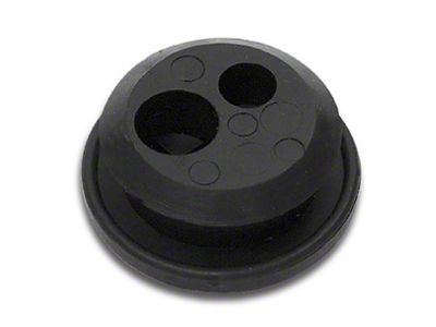 1963-1967 Corvette Antenna Cable Grommet Rear/Oil Pressure Line Grommet Firewall 2-Hole