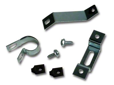 1963-1964 Corvette Antenna Lower Bracket and Clamp Kit