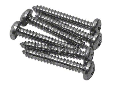 1978-1982 Corvette Armrest Screws. 6 Piece Set