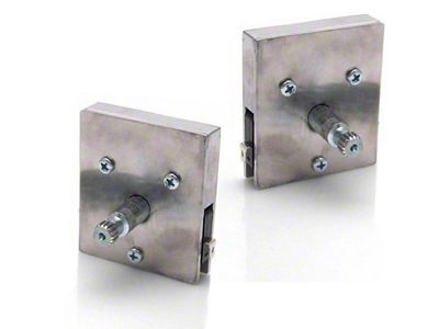 1989-1996 Corvette AutoLoc Power Window Crank Switch Kit - 2 doors