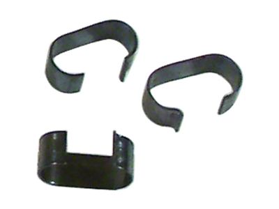 1963-1982 Corvette Automatic Transmission Cooler Line Clips. 3 Piece